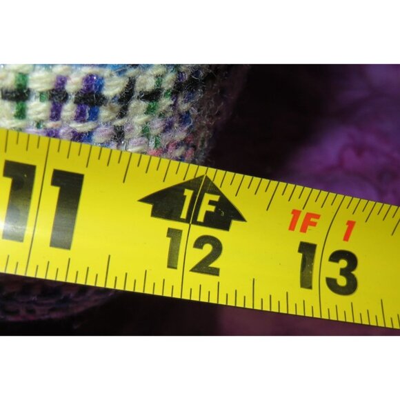 Coach 2011 Gallery Herringbone Tweed & Patent Leather tote in Pink, Blue & Black - Picture 14 of 14